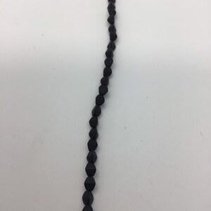 Pinch Bead Matte Jet Czech Beads
