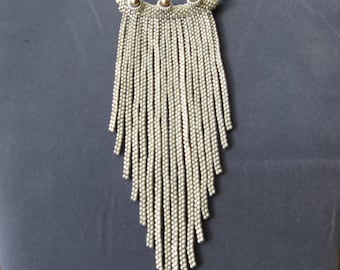 NEWLY UPDATED - Waterfall Seed Beaded Pendant/Necklace Pattern by Jimmie Boatright