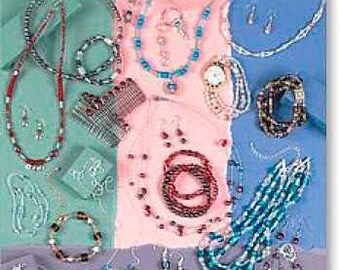 Born to Bead Jewelry Making Beading Book Blue Feather Products, Inc. by Katie Hacker