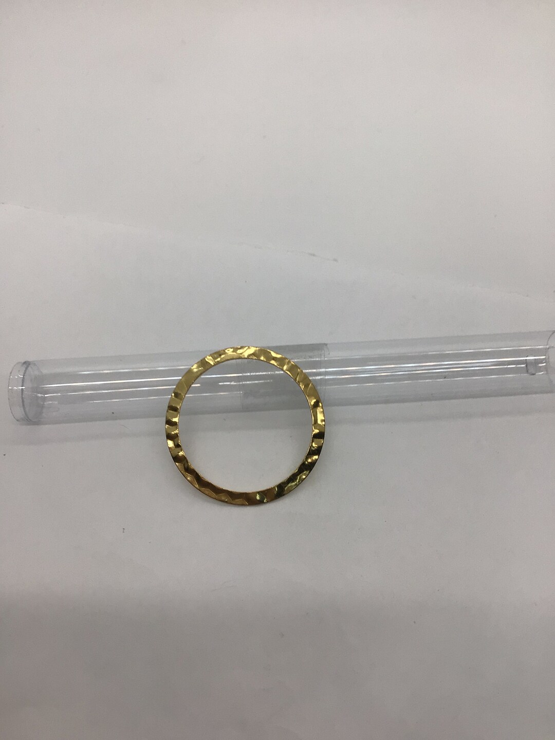 Hammered Hoop Component 36mm - Etsy