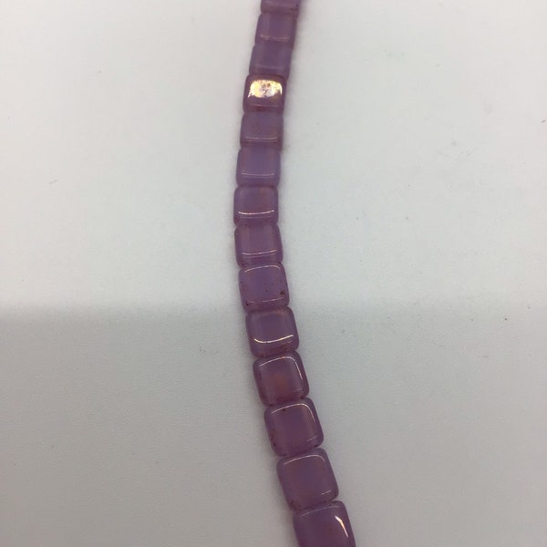 CZE Czechmate Milky Alexandrite Czech Beads