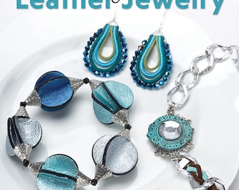 Stylish Leather Jewelry: Modern Designs for Earrings, Bracelets, Necklaces, and More by Mylene Hillam (Author) -  Book