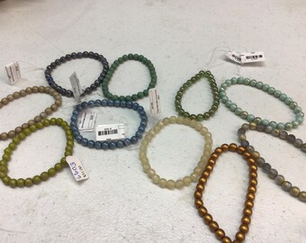 6mm Czech Glass Round Druk Beads (Color of Choice)
