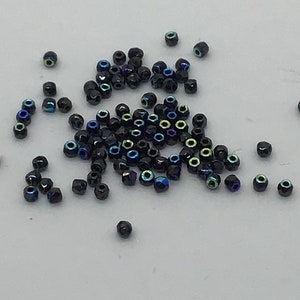 True 2mm Jet Hematite AB