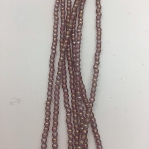 2mm Druk Luster Iris Amethyst Czech Beads
