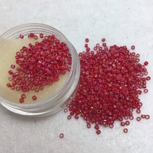 SB. Toho Treasure Opaque Rainbow Cherry