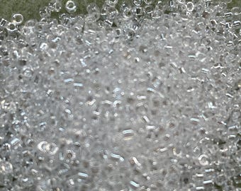 DB050 Crystal Luster Miyuki Delica Cylinder Bead 11/o sold per 8g tube