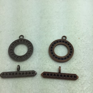 Fin Large Sparkle Toggle Clasp