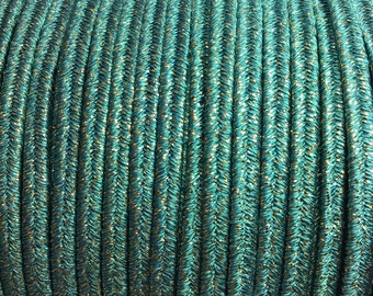 Italian Soutache - Metal Teal - Sold Per Meter