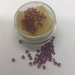 5301 3mm Swarovski Bicone Light Amethyst