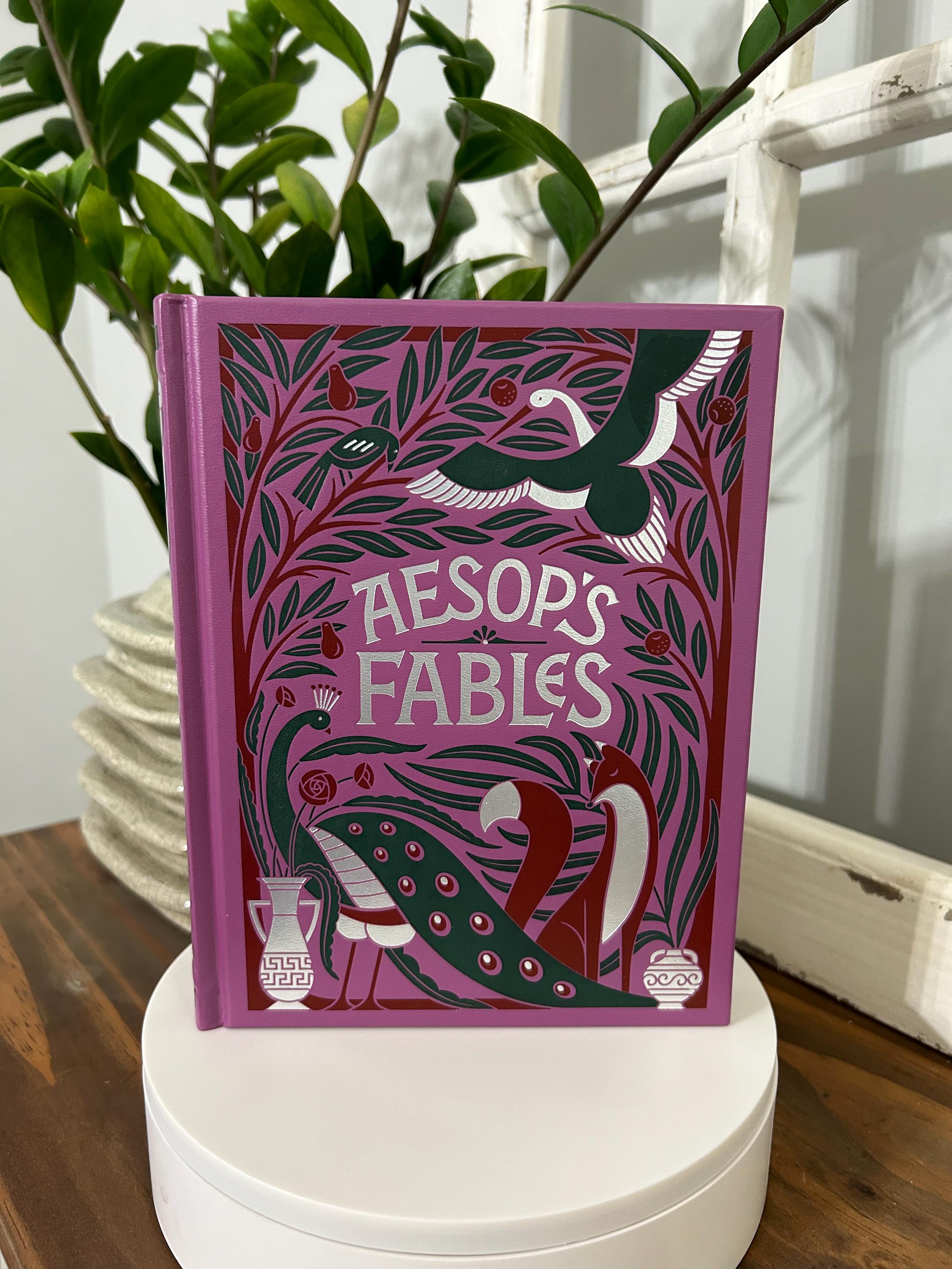 New, AESOP'S ILLUSTRATED FABLES Fairy Tales - Collectible Deluxe