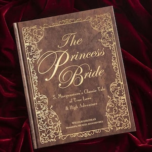 Neu, The Princess Bride von WILLIAM GOLDMAN - Sammlerstück braun & gold, große Deluxe Geschenk Edition - Illustriertes Hardcover - Classic Book!