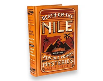SEALED, AGATHA CHRISTIE: Death on the Nile & Other Mysteries - Collectible Deluxe Special Gift Edition, Classic Leather Bound Hardcover Book