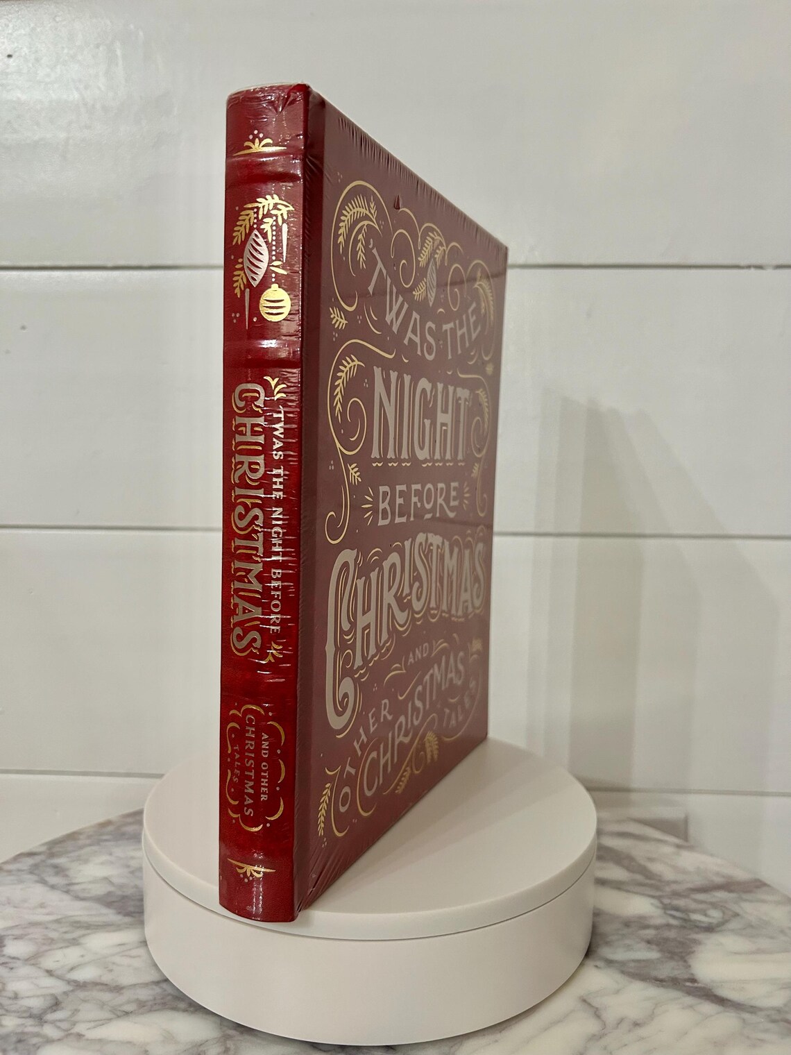 Leather bound twas the night before christmas