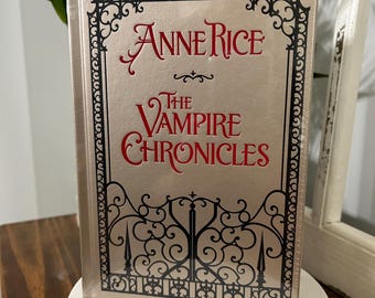 SEALED, The Vampire Chronicles: Interview with a Vampire +2 Collectible Deluxe Special Gift Edition - Leather Bound Hardcover - Classic Book