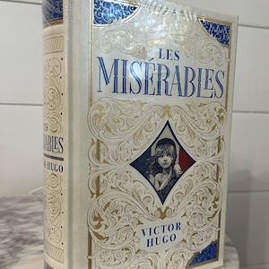 SEALED, LES MISERABLES by Victor Hugo - Collectible Deluxe Special Gift Edition Leather Bound Hardcover - Best Seller - Classic Book