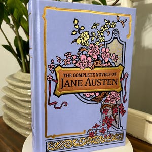 NEW, The Complete NOVELS of Jane AUSTEN - Pride and Prejudice, Emma, Persuasion & more, Leather Bound,  Metallic Hardcover Collectible Book