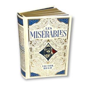 SEALED, LES MISERABLES by Victor Hugo - Collectible Deluxe Special Gift Edition Leather Bound Hardcover - Best Seller - Classic Book