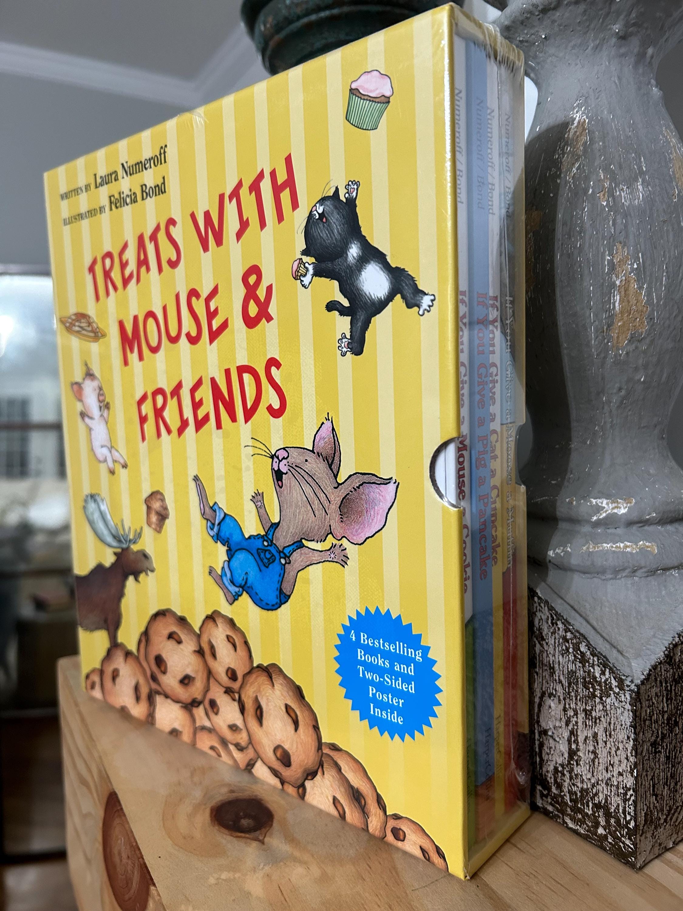 New, Scholastic, Treats With Mouse & Friends, Children's 4 Pc New, Scholastic, Treats With Mouse & Friends, Children's 4 Pc