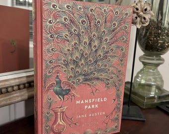 Jane Austen - Mansfield Park first edition of CRANFORD COLLECTION Display Quality Special Deluxe Embossed Design matches Pride And Prejudice