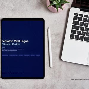 Pediatric Vital Signs Clinical Guide | Nursing Student PDF Reference