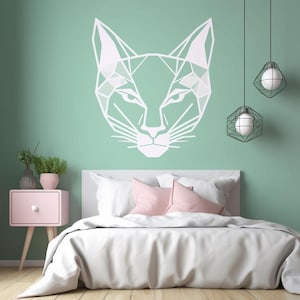 cat face stencil ,animal stencil ,cat stencil ,stencil for painting ,stencil template  ,modern stencil ,painting template ,PDF stencil