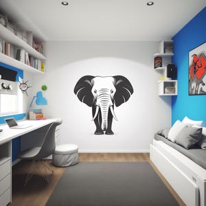 elephant stencil, elephant wall, PDF stencil , graffiti stencil , stencil border , tile stencil , furniture stencil ,safari stencil