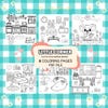 Ocean Sea Animals Busy Book for Toddlers Printable Learning Binder for ...