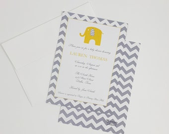 Baby Shower Invitations - Ellie