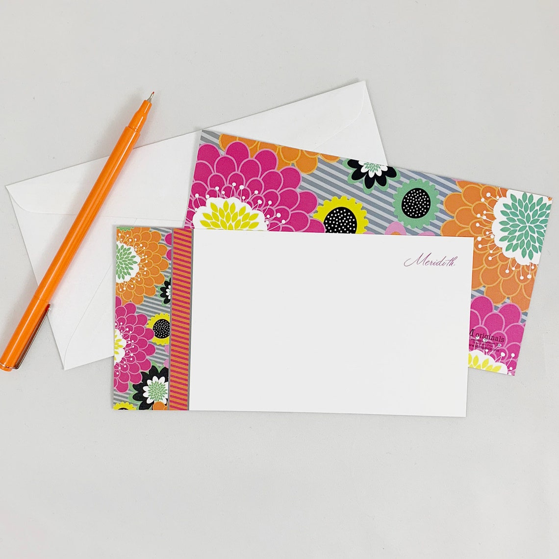 Personalized Note Cards Callie medium Etsy