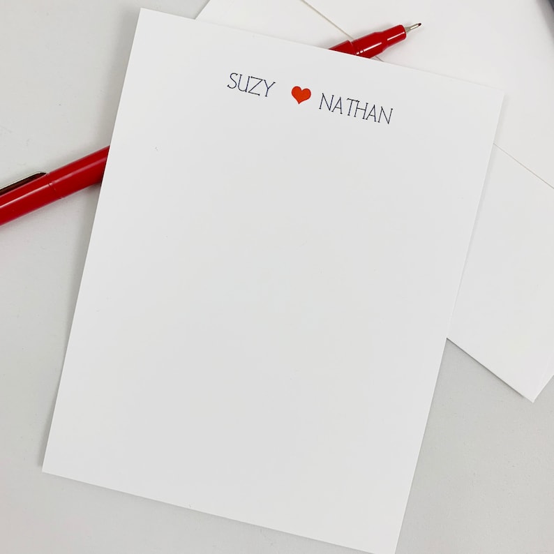 Her /& Him Thank You Note Cards