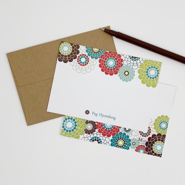 Personalized Notecards - Set of 8 - The Lacey Card