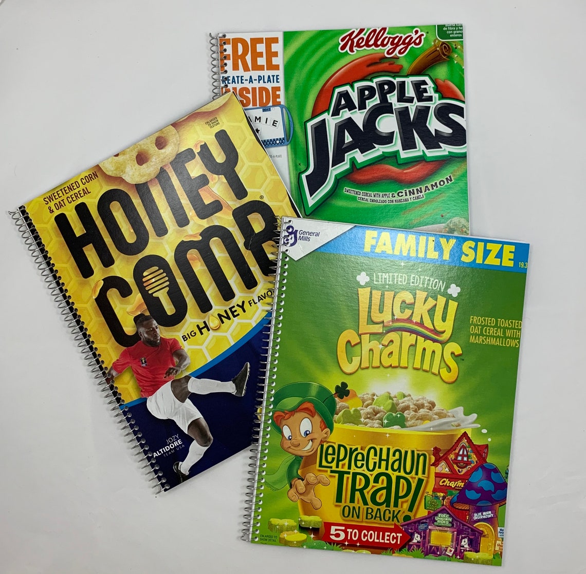 Cereal Box Journal 8.5 X 11 Etsy