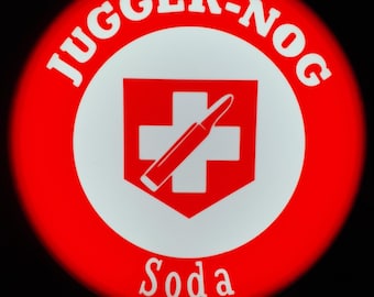 Caja de luz LED Zombies de Juggernog Soda