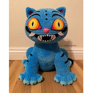Derpy Tiger Amigurumi Muster (inspiriert von Kpop Demon Hunters)