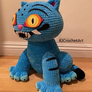 Patrón Derpy Tiger Amigurumi (inspirado en Kpop Demon Hunters) imagen 2