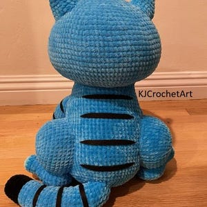 Patrón Derpy Tiger Amigurumi (inspirado en Kpop Demon Hunters) imagen 3