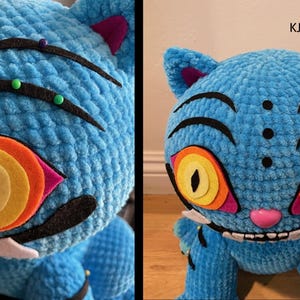 Patrón Derpy Tiger Amigurumi (inspirado en Kpop Demon Hunters) imagen 5