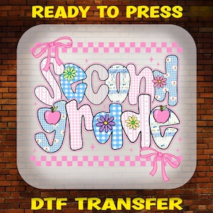 Back to School DTF Transfer: Grandmillennial Heat Transfer Print