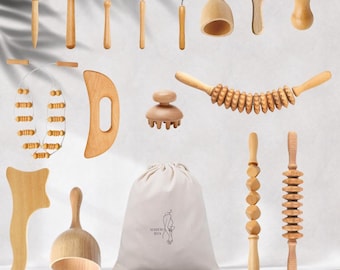 Kit outils madérothérapie 16 pièces + Guides Madérothérapie offerts (PDF)