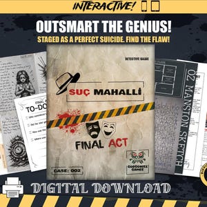 Final Act: インタラクティブな未解決未解決事件 - 探偵殺人ミステリーゲーム (デジタル)