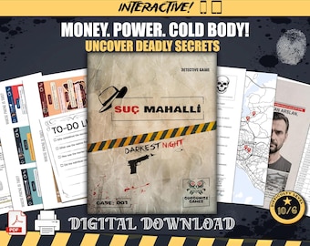 La Noche Más Oscura: Caso Sin Resolver Interactivo – Juego de Detectives y Misterio (Digital)