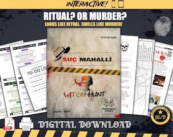 Witch Hunt: Interactive Unsolved Cold Case – Detective Murder Mystery Game (Digital)