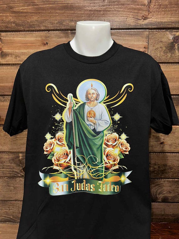 San Judas Tadeo T-Shirt, Saint Jude Thaddeus Shirt, San Judas Tadeo Shirt, Playera de San Judas Tadeo