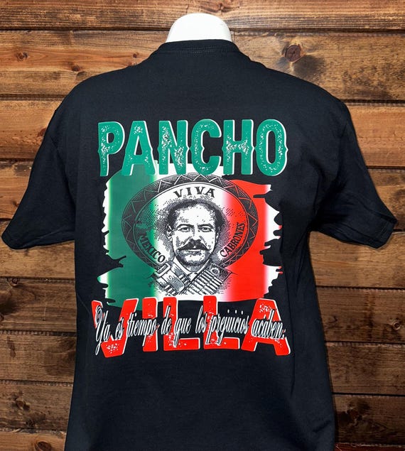 Pancho Villa T-Shirt, Mexican Revolution Shirt, Francisco Villa Shirt, Activist Pancho Villa, Playera de Pancho Villa Revolucionario