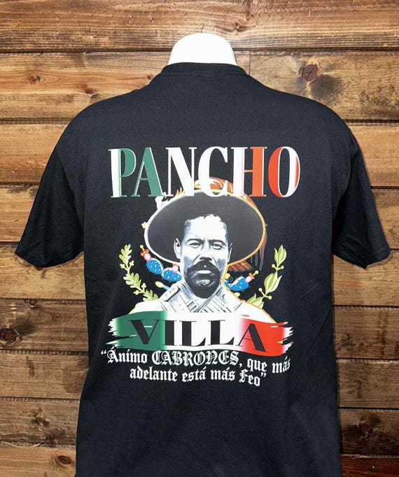 Pancho Villa T-Shirt, Mexican Revolution Shirt, Francisco Villa Shirt, Activist Pancho Villa, Playera de Pancho Villa Revolucionario