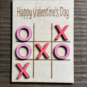 Valentine&#39;s Tic Tac Toe Class Valentine