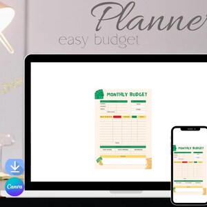 Planner mensile digitale - organizza il tuo mese con eleganza
