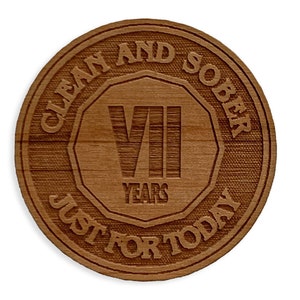 Recovery Celebration Medallion. Clean and Sober Token. One Day at a Time Anniversary Coin