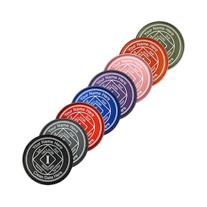 Personalized NA Anniversary Coin | Engraved Narcotics Anonymous Medallion | Custom Sobriety Chip for Narcotics Anonymous Recovery